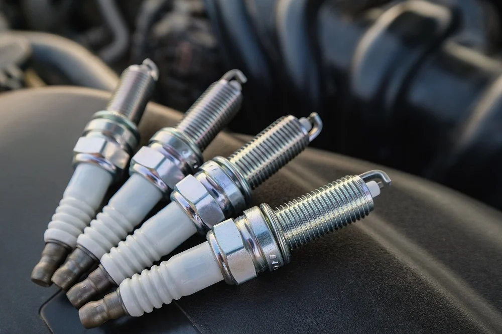 checking the spark plugs