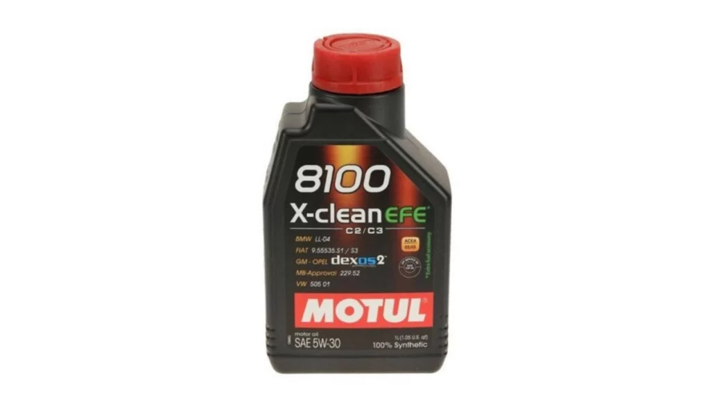 motul engine oil 8100 8100 x-clean efe 109470 1l ll04 5w30